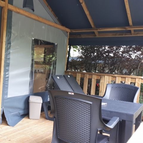 Bungalowtent 6 personen - Extra Luxe Lodgetent (LG) - Zonder badkamer