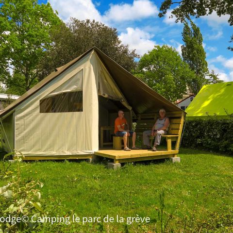 Lodge 4 personen - Ecolodge Lodge (Klassiek aanbod)