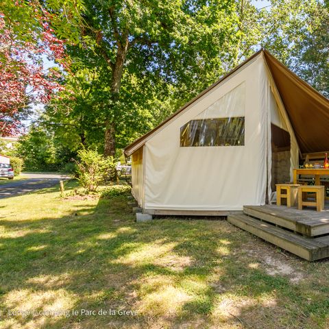 Lodge 4 personen - Ecolodge Lodge (Klassiek aanbod)