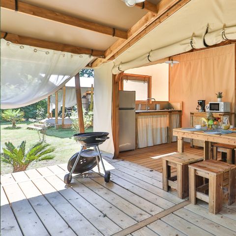 Lodge 5 personen - Ecolodge Katoen (Privilege serie)