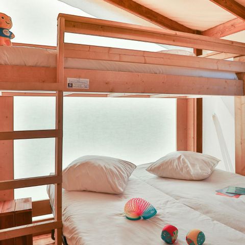 Lodge 5 personen - Ecolodge Katoen (Privilege serie)