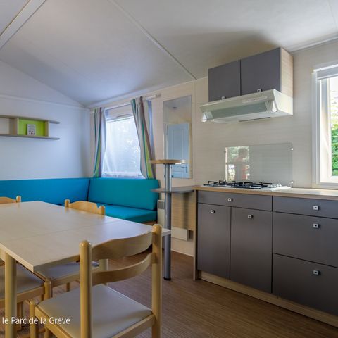 Stacaravan 4 personen - Home Confort 2ch (Klassiek assortiment)