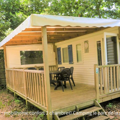 Stacaravan 4 personen - Home Confort 2ch (Klassiek assortiment)