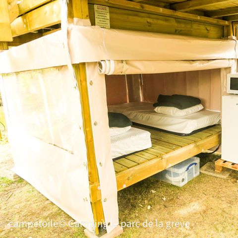 Lodge 4 personen - Ecolodge Campétoile (Klassiek aanbod)