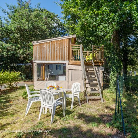 Lodge 4 personen - Ecolodge Campétoile (Klassiek aanbod)