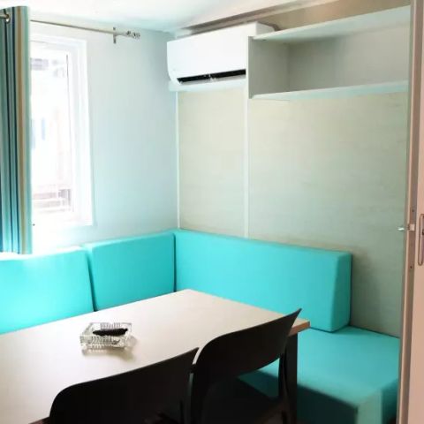Stacaravan 6 personen - Mobile-Home Arizona Standaard 4 Kamers 6 Personen Airconditioning + TV