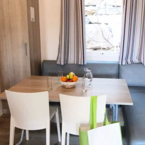 Stacaravan 6 personen - Mobile-Home Arizona Standaard 4 Kamers 6 Personen Airconditioning + TV