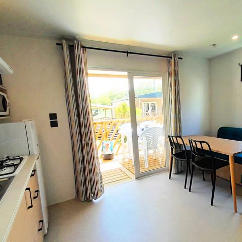 Stacaravan 4 personen - California 3 Kamers 4 Personen Airconditioning + TV