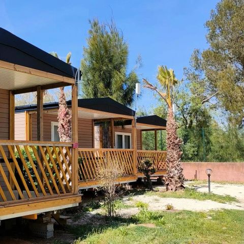 Stacaravan 4 personen - California 3 Kamers 4 Personen Airconditioning + TV