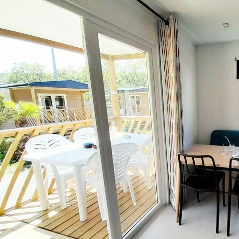 Stacaravan 4 personen - California 3 Kamers 4 Personen Airconditioning + TV