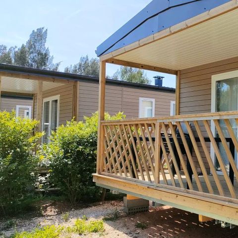 Stacaravan 4 personen - California 3 Kamers 4 Personen Airconditioning + TV