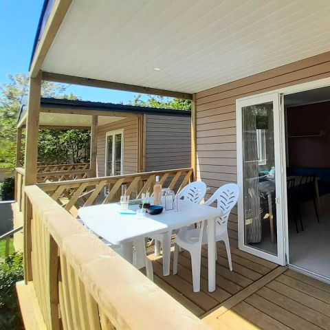 Stacaravan 4 personen - California 3 Kamers 4 Personen Airconditioning + TV
