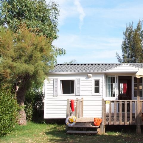 Stacaravan 8 personen - TEXAS ECO - 3 slaapkamers - CLIM - TV