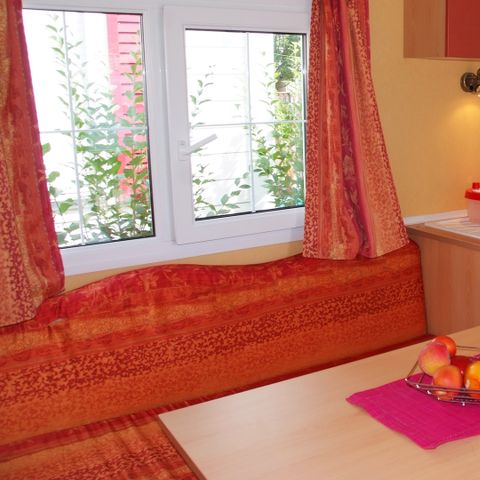 Stacaravan 8 personen - TEXAS ECO - 3 slaapkamers - TV - CLIM
