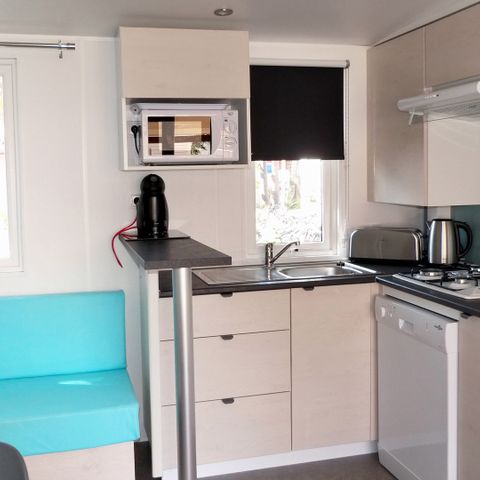 Stacaravan 8 personen - TEXAS. COMFORT