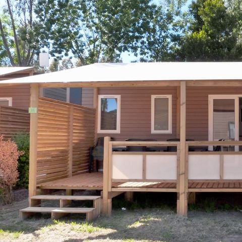 Stacaravan 8 personen - TEXAS. COMFORT