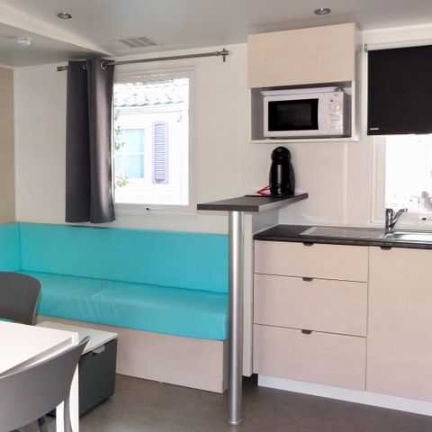 Stacaravan 8 personen - TEXAS. COMFORT