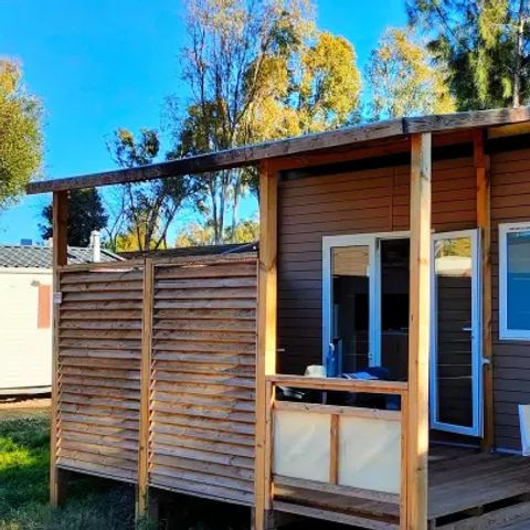 Stacaravan 4 personen - Mobile Home Idaho Standaard 3 Kamers 4 Personen Airconditioning + TV