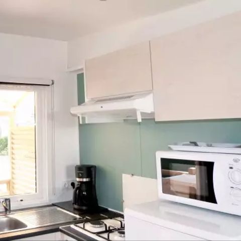 Stacaravan 4 personen - Mobile Home Idaho Standaard 3 Kamers 4 Personen Airconditioning + TV