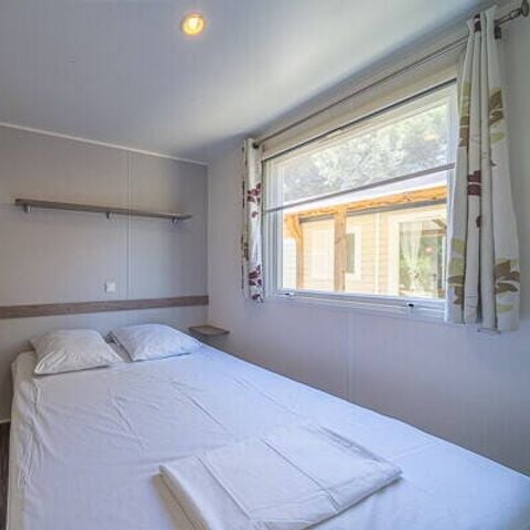 Stacaravan 6 personen - Comfort | 2 Slaapkamers | 4/6 Pers | Verhoogd terras | Airconditioning