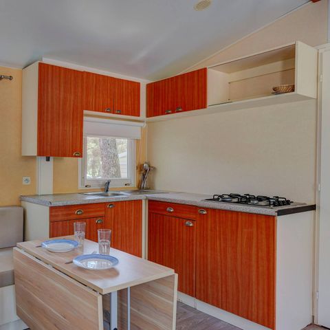 Stacaravan 6 personen - Stacaravan | Klassiek | 3 Slaapkamers | 6 Pers. | Verhoogd terras | Airconditioning.