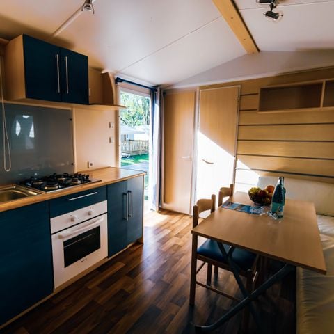 Stacaravan 4 personen - Amber (2 bedrooms)