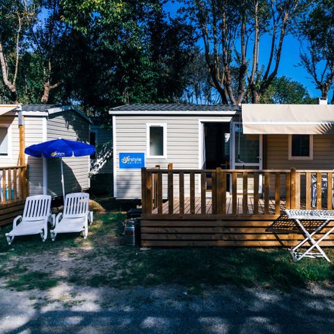 Stacaravan 4 personen - Amber (2 bedrooms)