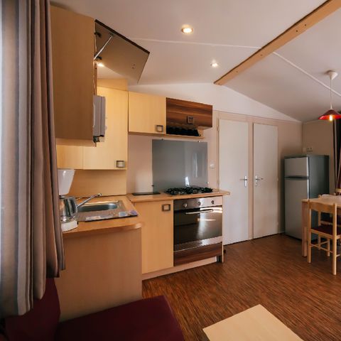 Stacaravan 6 personen - Sapphire (2 bedrooms)