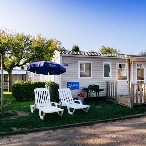 Stacaravan 6 personen - Emerald (3 bedrooms)