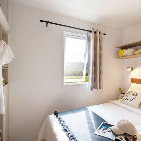 Stacaravan 4 personen - Stacaravan | Premium | 2 Slaapkamers | 4 Pers. | Terras Lounge | Air-con.