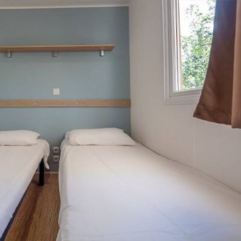 Stacaravan 6 personen - Mobile-home | Comfort | 3 Slaapkamers | 6 Pers. | Single terras | Air-con.