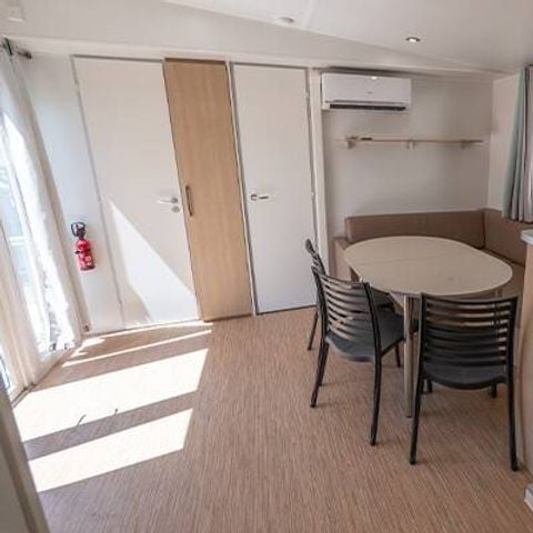 Stacaravan 6 personen - Mobile-home | Comfort | 3 Slaapkamers | 6 Pers. | Single terras | Air-con.