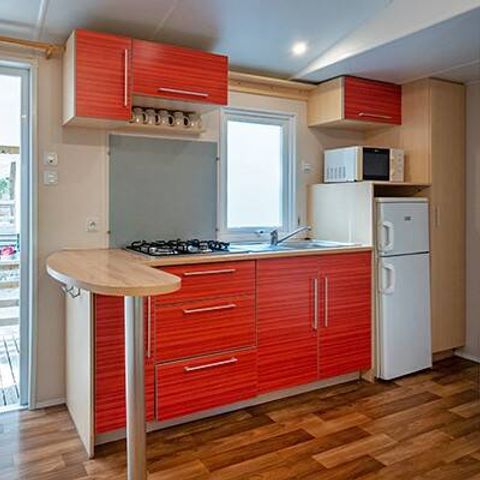 Stacaravan 5 personen - Stacaravan | Klassiek | 2 Slaapkamers | 5 Pers. | Verhoogd terras | Airconditioning.