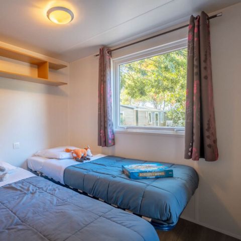 Stacaravan 4 personen - 2 slaapkamers 2 badkamers Comfort 4 personen