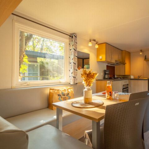 Stacaravan 4 personen - 2 slaapkamers 2 badkamers Comfort 4 personen