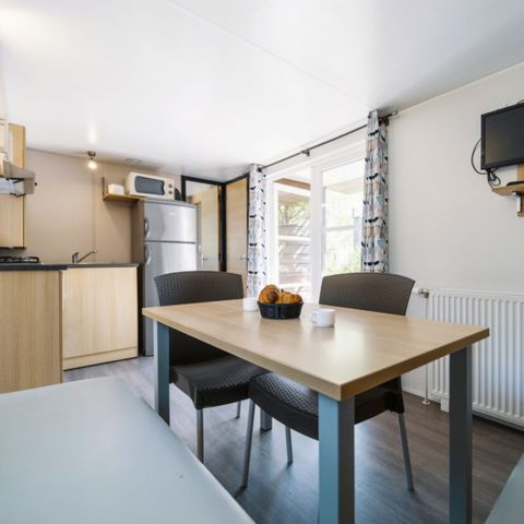 Stacaravan 4 personen - 2 slaapkamers 2 badkamers Comfort 4 personen