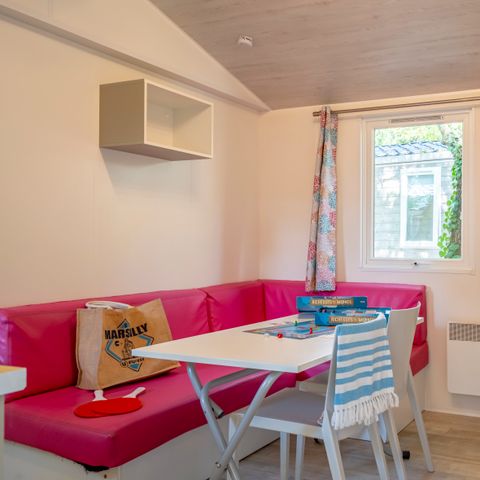 Stacaravan 4 personen - 2 standaard slaapkamers