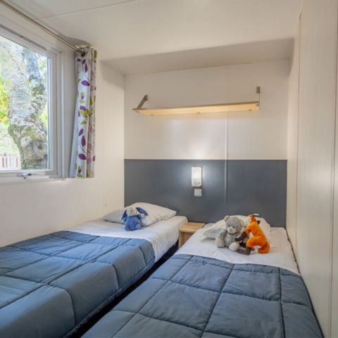 Stacaravan 6 personen - 3 Slaapkamers Comfort