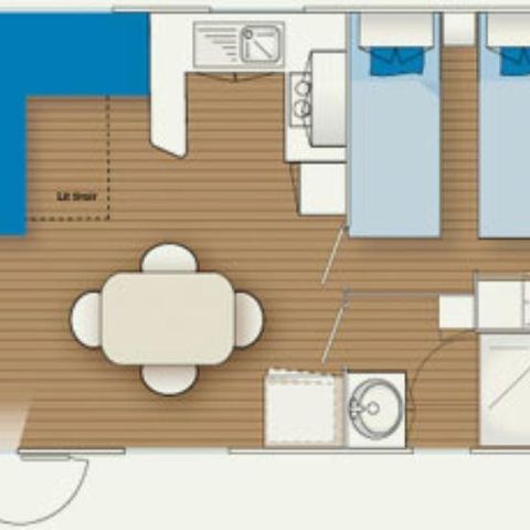 APPARTEMENT 5 personen - COMFORT LOUISIANA
