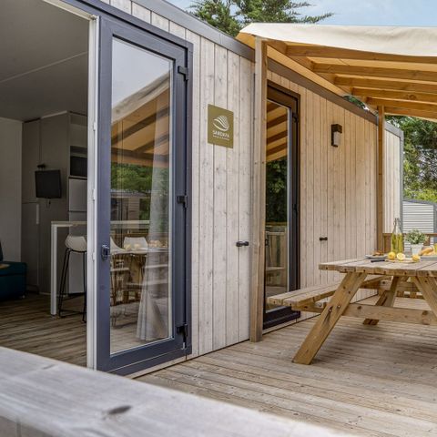 Stacaravan 7 personen - COTTAGE 6/7p 3ch ***