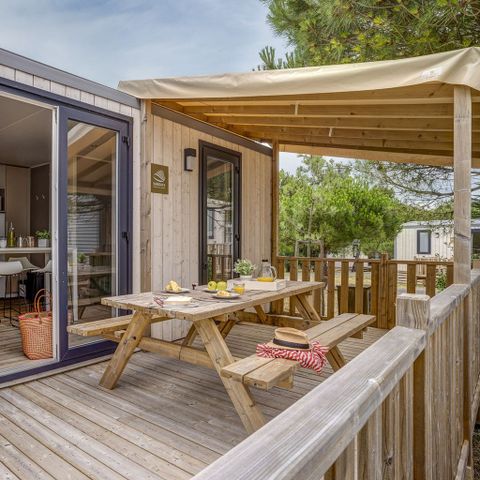 Stacaravan 5 personen - COTTAGE 4/5p 2ch ***