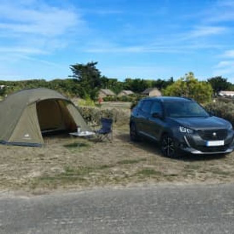 Kampeerplaats - Locatie aan het strand ** (in het Frans)