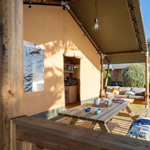 Lodge 4 personen - Lodge voor 4 personen, 2 slaapkamers, ****