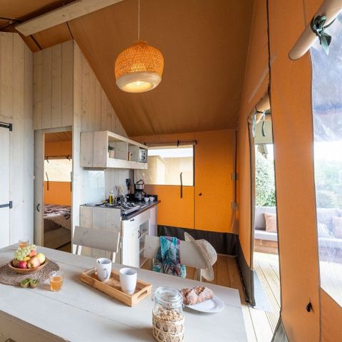 Lodge 4 personen - Lodge voor 4 personen, 2 slaapkamers, ****