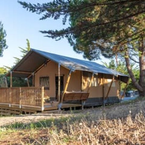 Safaritent 4 personen - Tent Uitmuntend 4p 2ch ***