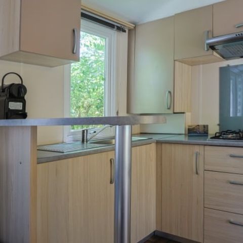 Stacaravan 6 personen - Marjolaine