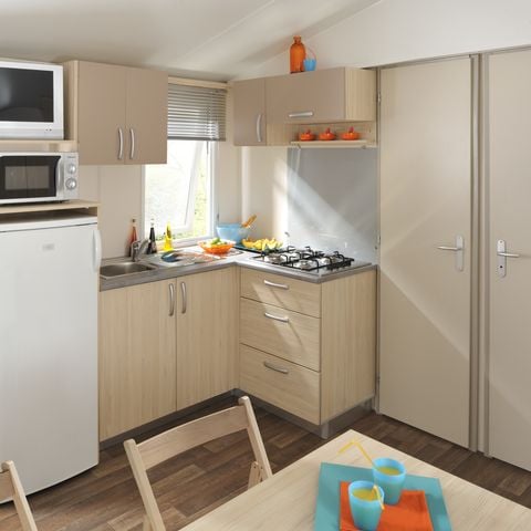 Stacaravan 6 personen - Vrije tijd 3 slaapkamers - TV