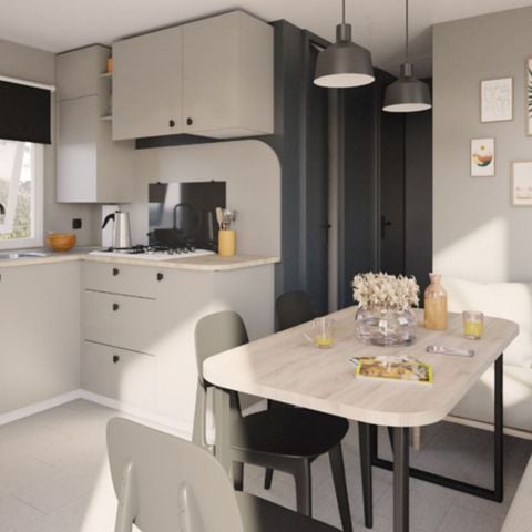 Stacaravan 6 personen - Stacaravan Loisir+ 6 personen 3 kamers 30m² - stacaravan voor 6 personen