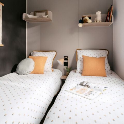 Stacaravan 6 personen - Stacaravan Loisir+ 6 personen 3 kamers 30m² - stacaravan voor 6 personen
