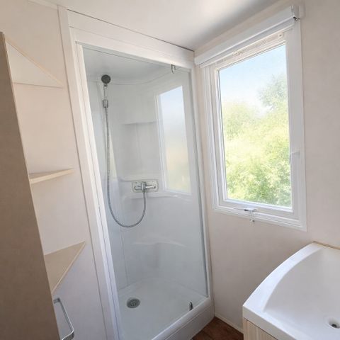 Stacaravan 4 personen - Stacaravan met 2 slaapkamers en airconditioning